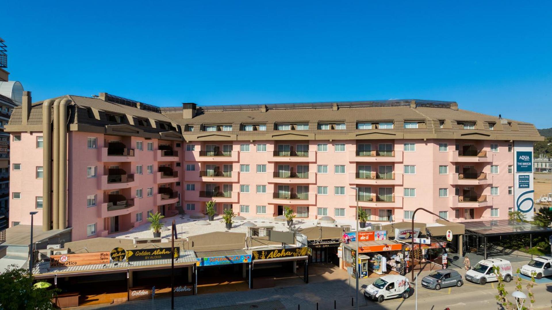 Aqua Hotel The Breeze (Adults Only +18) All Inclusive Santa Susana Exterior foto