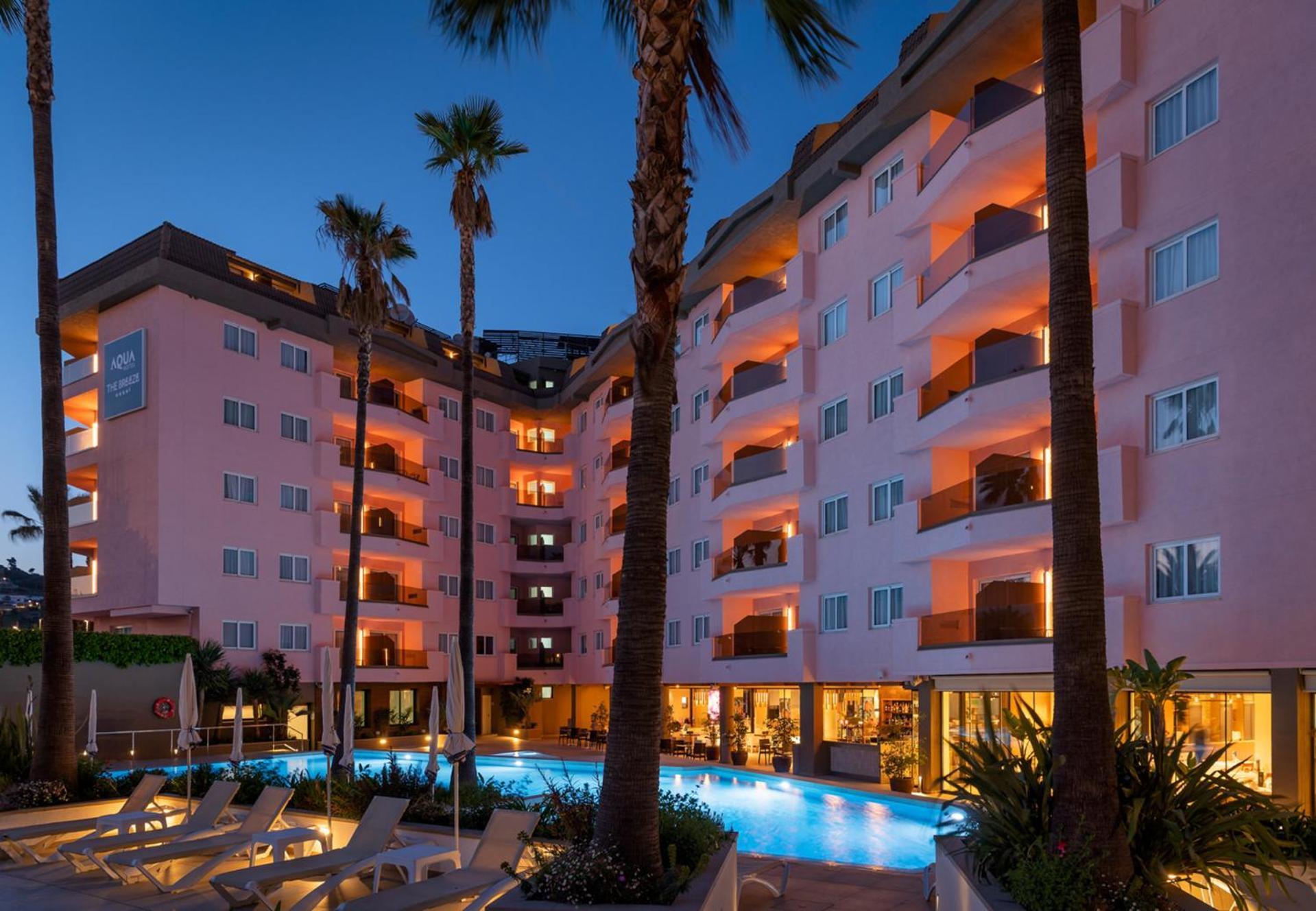 Aqua Hotel The Breeze (Adults Only +18) All Inclusive Santa Susana Exterior foto